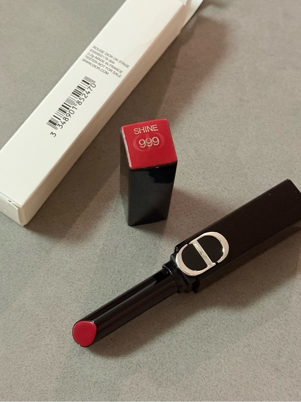 999 Rouge Dior on Stage Lipstick Shine